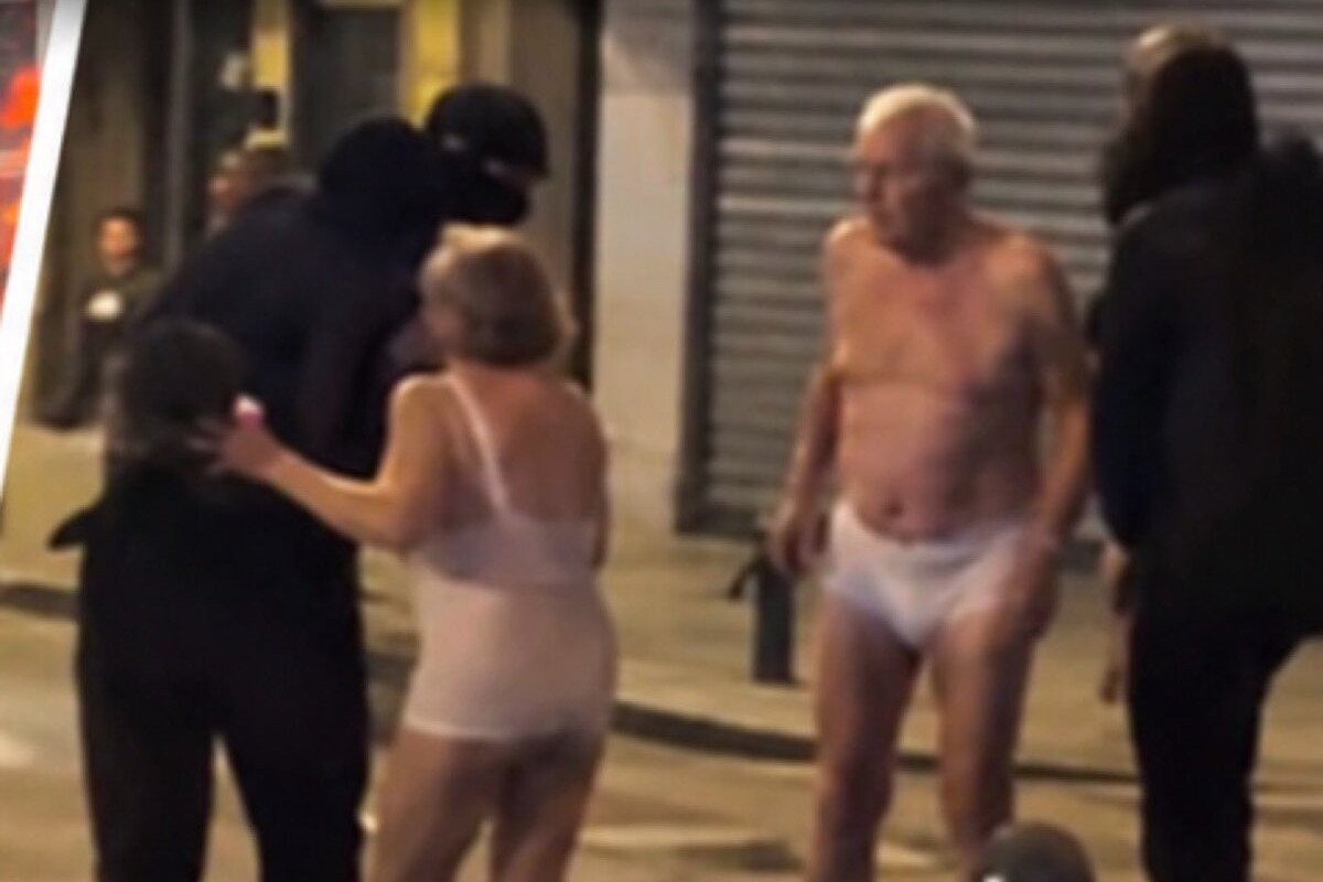 Una pareja de ancianos acaba casi desnuda tras sufrir un brutal asalto por manifestantes de ultraizquierda en París: les robaron móviles, billetera y la ropa