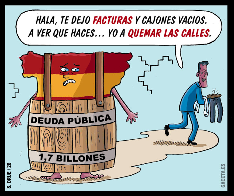 Sánchez dispara la deuda pública: España pasa de deber 24.800 euros por habitante a más de 35.000