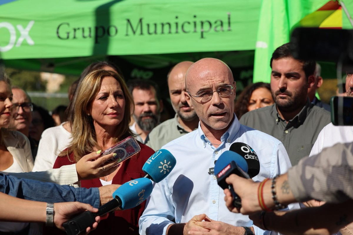 Jorge Buxadé (VOX) denuncia en Sevilla que el «mayor desafío» para el orden público y para la libertad de los europeos es el «islamoizquierdismo»