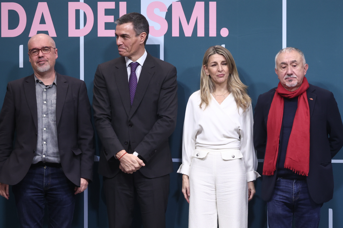 El Gobierno de Sánchez casi cuadruplica las ayudas a los sindicatos hasta los 32 millones anuales
