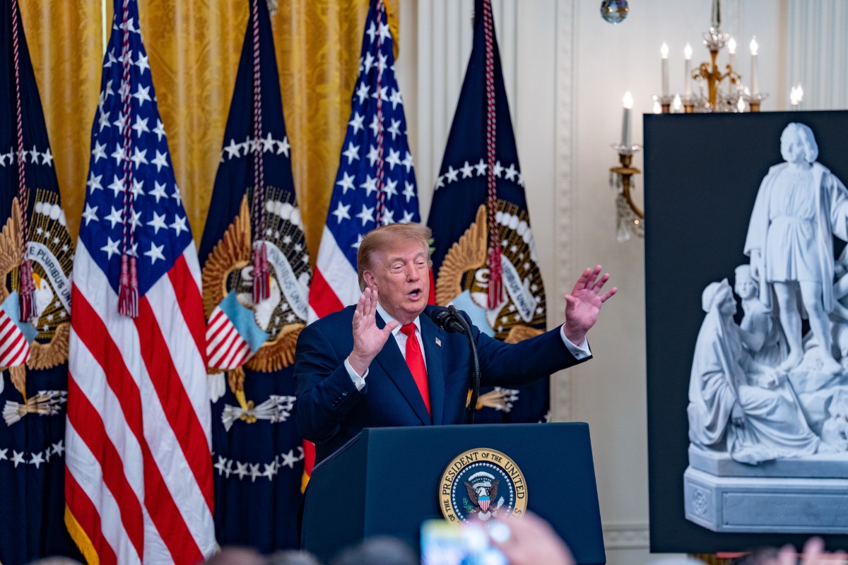 La Administración Trump lanza un sitio web para homenajear a Cristóbal Colón: «Es un gigante de la civilización occidental»