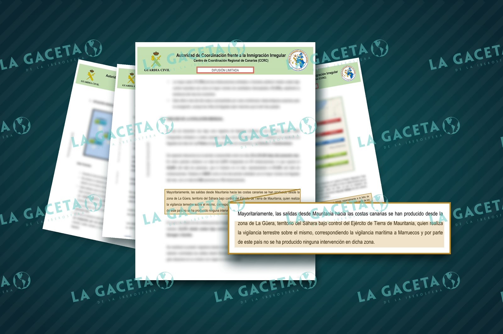 Informes de la Guardia Civil retratan la inacción de Marruecos ante la invasión de cayucos hacia el archipiélago canario