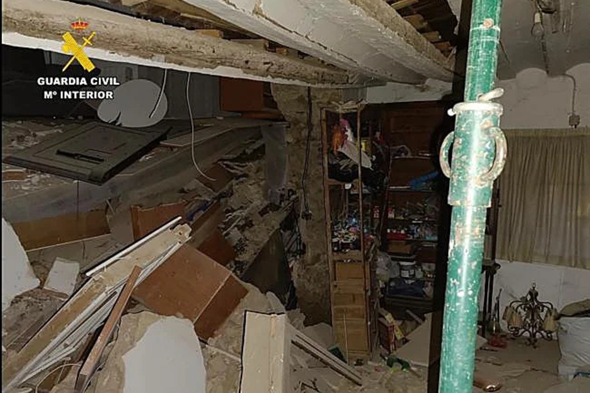 Grave derrumbe en un bar de La Rioja: doce heridos, 50 evacuados y una vivienda colindante dañada