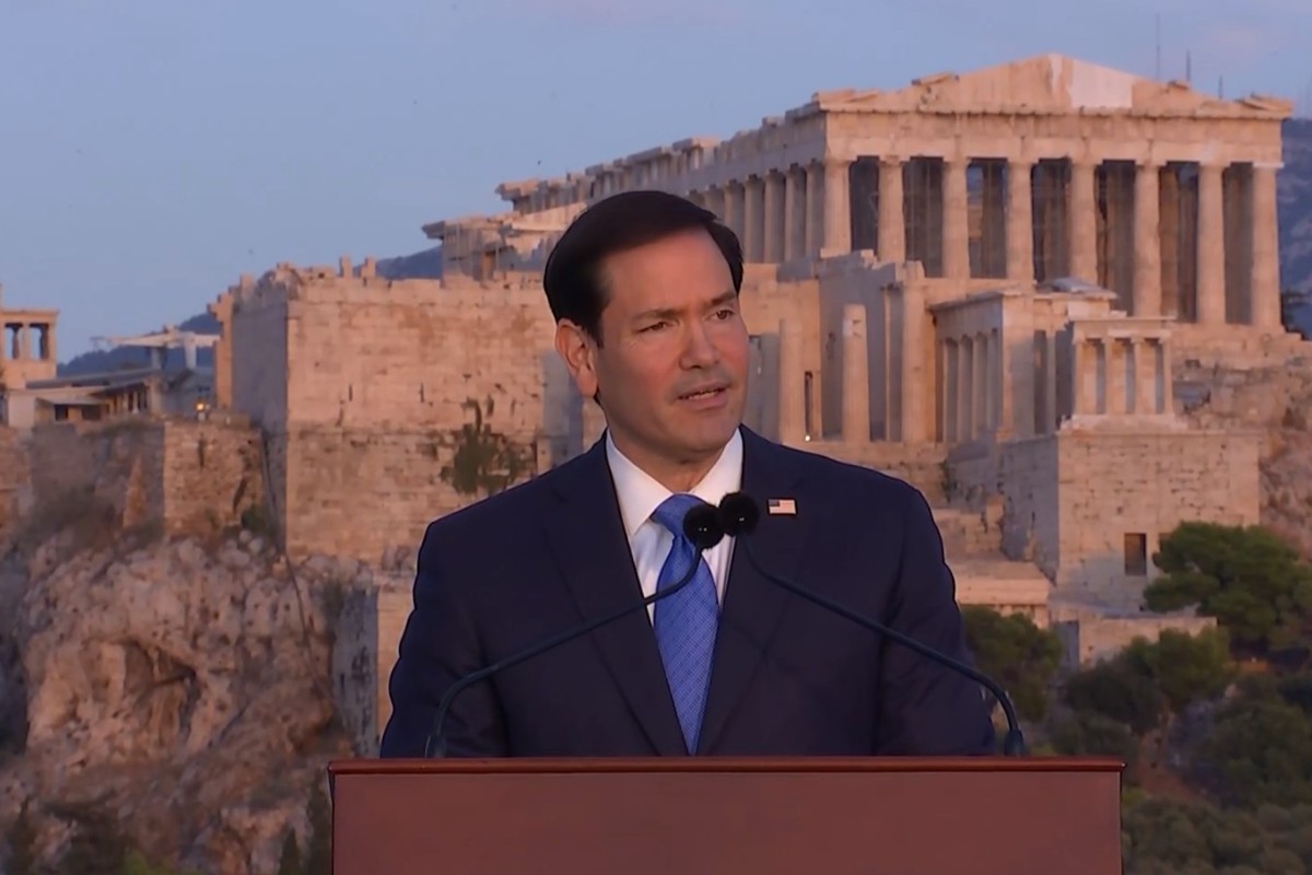 LA GACETA recoge íntegro el histórico discurso de Marco Rubio en Atenas en defensa de la civilización occidental