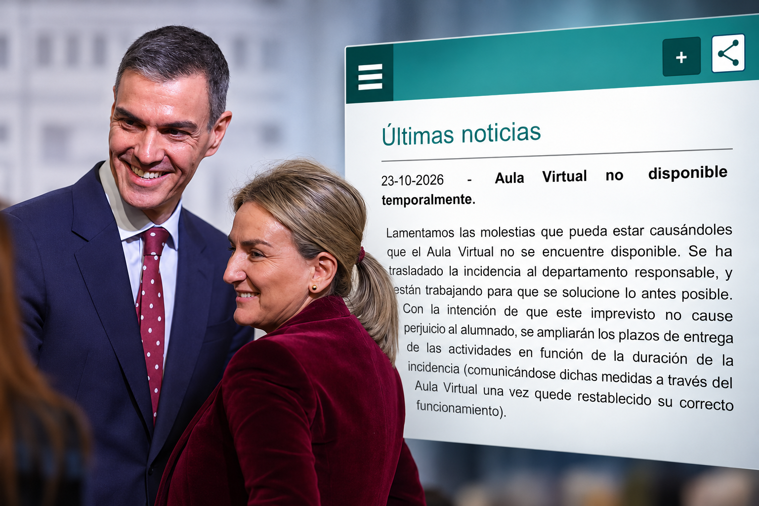 El sistema de educación a distancia dependiente del Gobierno, ‘Moodle’, lleva ocho días caído y afecta a miles de alumnos: «Lo están intentando tapar»