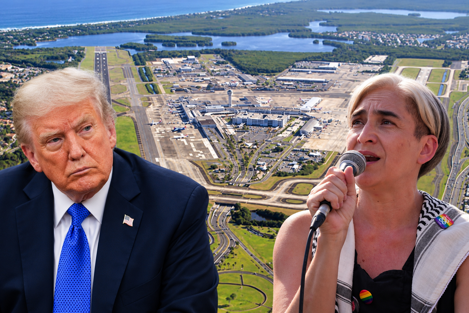 Donald Trump deniega la entrada a Ada Colau en Puerto Rico tras su participación en la flotilla proHamás en Gaza: «Quería inmigrar ilegalmente»