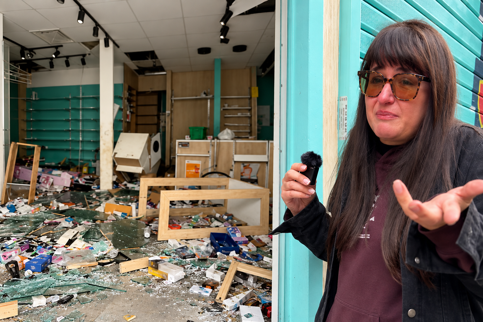 El desgarrador testimonio de una farmacéutica a la que han destrozado el negocio en Francia: «Me dedicaba a ayudar y esto es todo lo que tenía»