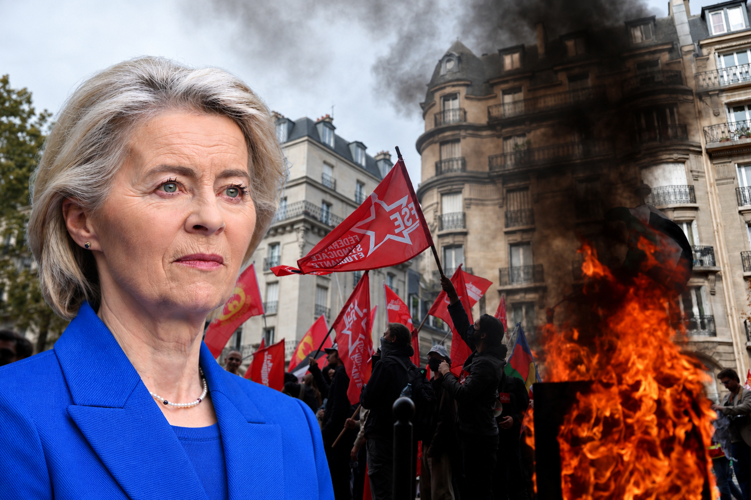 Cinco organizaciones implicadas en las protestas de Francia e Italia que han destrozado comercios y causado víctimas mortales reciben financiación de Bruselas