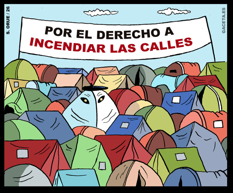 La izquierda amenaza con «incendiar» Madrid de cara al 29-N