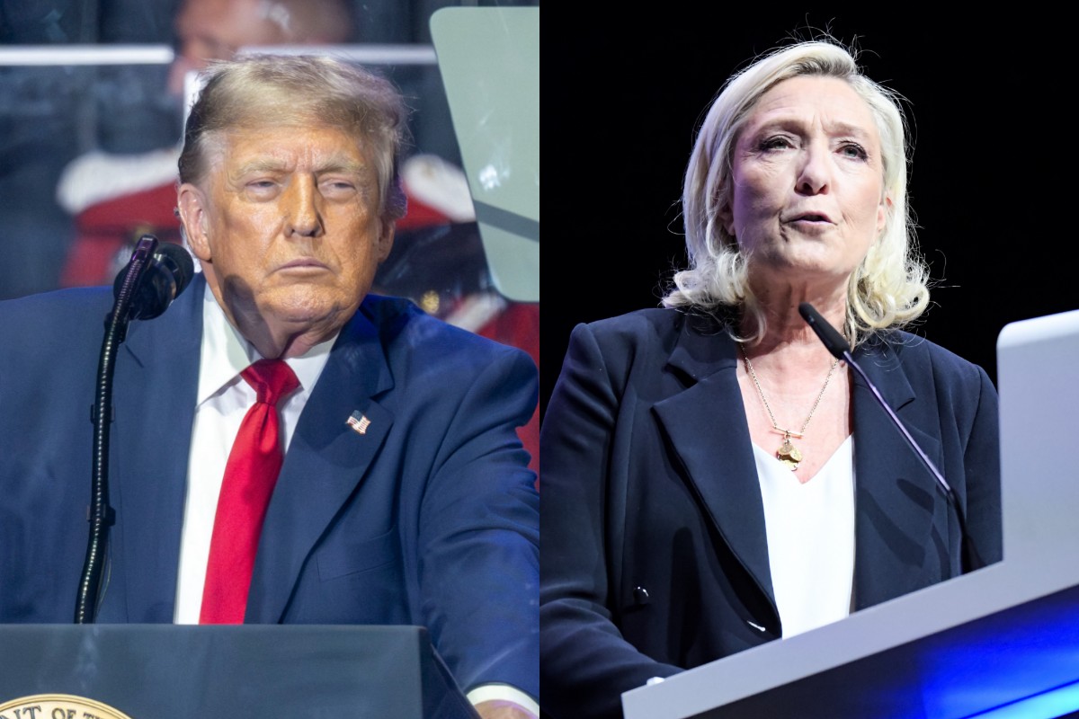 Trump señala que la persecución judicial contra Marine Le Pen busca arremeter contra su liderazgo: «Ahora mismo está encabezando las encuestas»