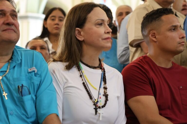María Corina Machado regresa a Venezuela: «Estoy aquí. Con ustedes»