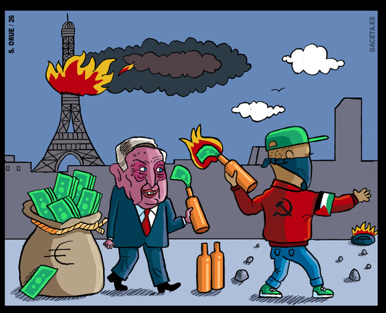 Organizaciones implicadas en las protestas violentas de Francia han recibido financiación de George Soros