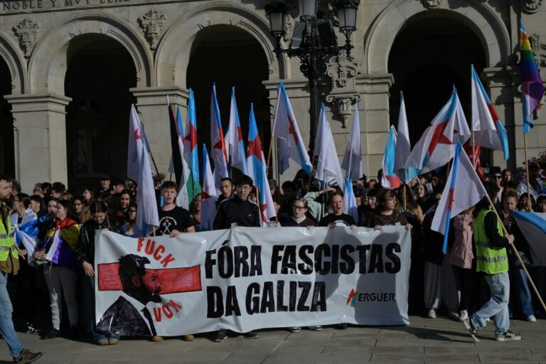Jupol denuncia la autorización de la manifestación ‘antifa’ contra la comparecencia de Santiago Abascal en La Coruña: «Ha puesto en grave riesgo el orden público y la seguridad»