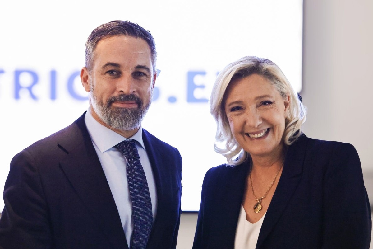 Marine Le Pen traslada su apoyo a VOX de cara a las elecciones del 29-N: «Deseamos a Santiago Abascal todo el éxito que merece»